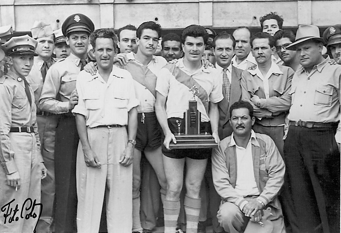 Plantel florense que conquistó la Copa Costa Rica en 1959